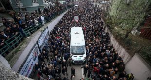 Ülkü Ocakları Başkanı'nın cenazesine binlerce kişi katıldı