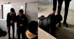 Engelli öğrenci sınıf arkadaşları tarafından dövüldü!