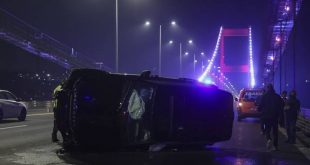 FSM Köprüsü'nde zincirleme kaza!