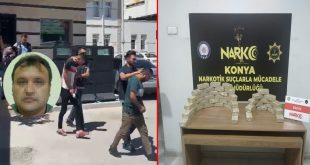 Konya merkezli uyuşturucu soruşturmasında savcı dahil 21 sanığa dava açıldı