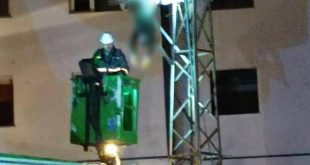 Yüksek gerilim direğine çıkan genç feci şekilde can verdi!