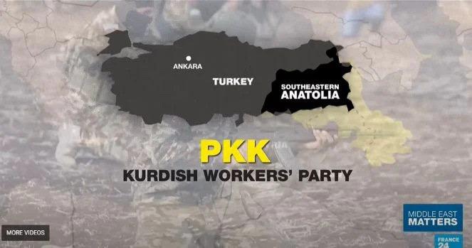 Fransız medyasından provokatif harita paylaşımı! Fransız medyasından provokatif harita paylaşımı!