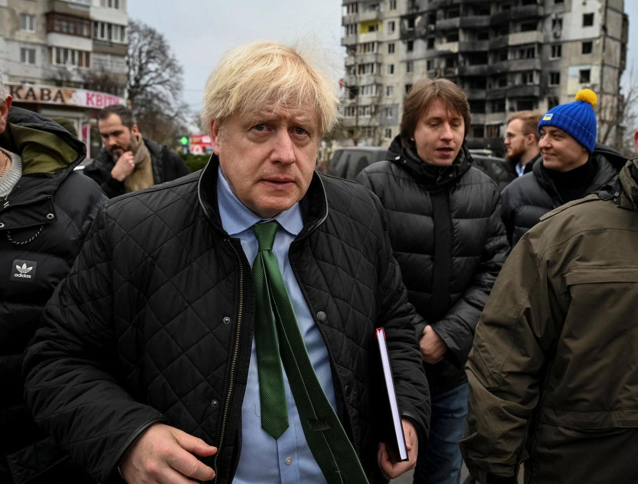 Boris Johnson'dan Zelenskiy'e sürpriz ziyaret! Boris Johnson'dan Zelenskiy'e sürpriz ziyaret!