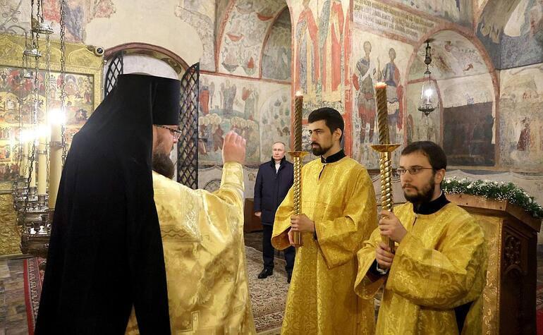 Putin'e özel gizli ayin düzenlendi