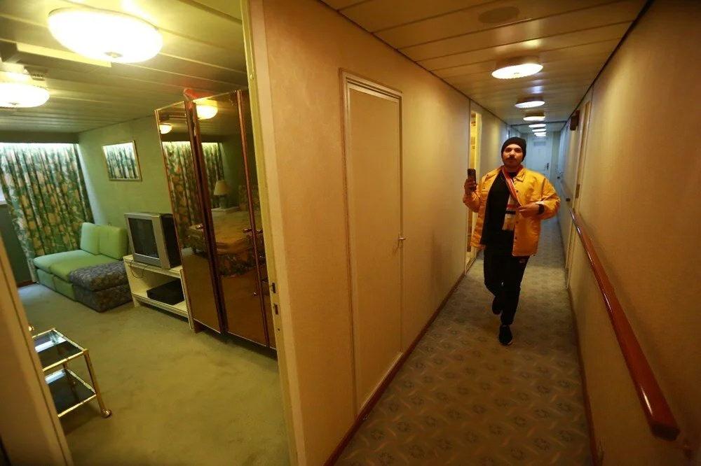 Saddam Hüseyin'in 4 katlı lüks yatı ziyarete açıldı