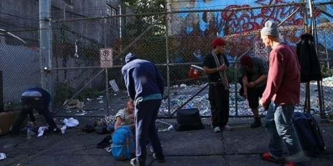 ABD'de bağımlılar "zombi uyuşturucusu"nun pençesinde