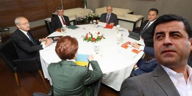 Demirtaş'tan 6'lı masaya nota!