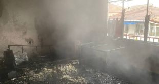 Patlamanın ardından alevler yükseldi: 1 yaşındaki bebek yanarak can verdi