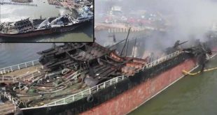 Tayland'daki tanker facıasında ölü sayısı 8'e yükseldi