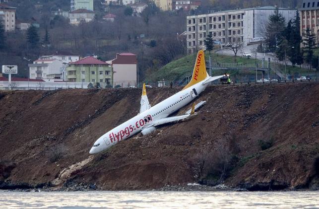 Trabzon’da pistten çıkan uçak kazasında ifadeler ortaya çiktı! Kaptan pilot yardımcısını suçladı