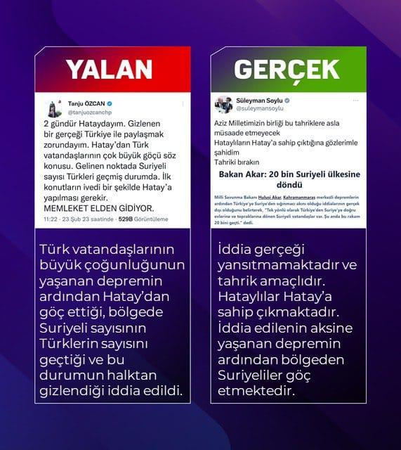 Bakan Soylu'dan Tanju Özcan'a sert cevap!