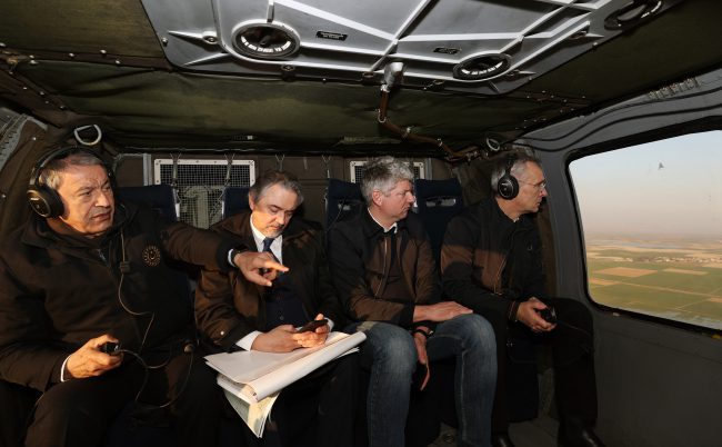 Hulusi Akar NATO Genel Sekreteri Stoltenberg ile görüştü