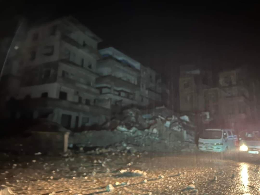 Deprem İdlib'de de yıkım ve ölüme yol açtı