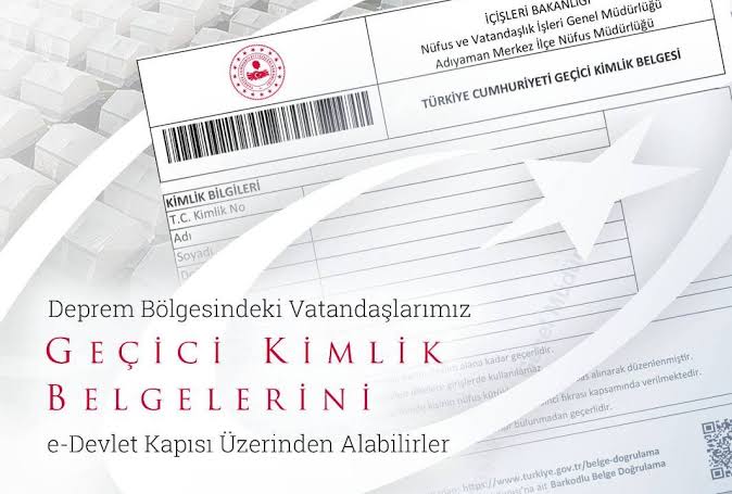 Depremzedeler kimliklerini nasıl ve nereden alacak?