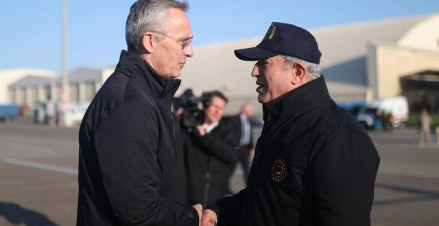 Hulusi Akar NATO Genel Sekreteri Stoltenberg ile görüştü