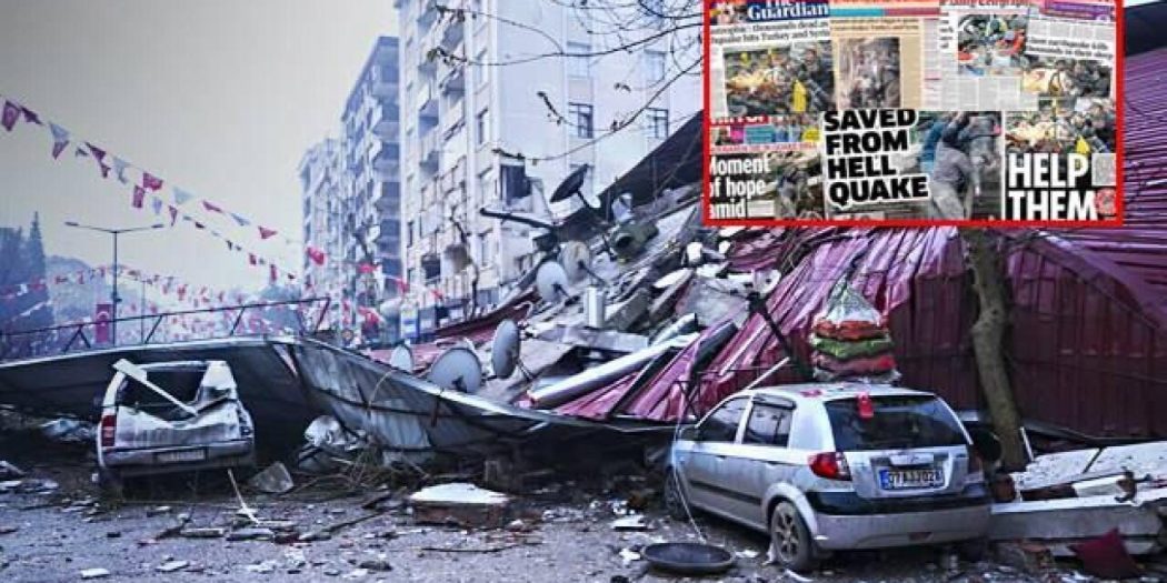 Deprem İngiliz basınında: “Can kaybı 10 bini bulabilir”