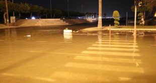 4,5 büyüklüğündeki depremin ardından İskenderun'da deniz taştı