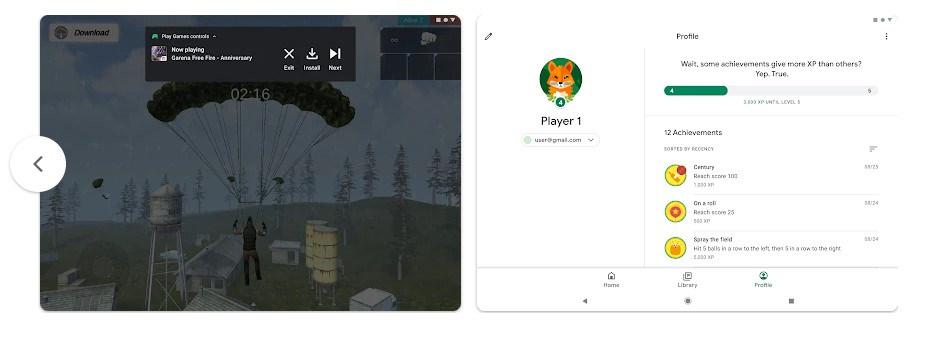 Windows'a Google Play oyunları geliyor
