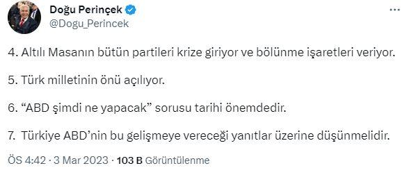 Perinçek: Altılı masa dağıldı, ABD'nin seçim planı çıkmazdadır Perinçek: Altılı masa dağıldı, ABD'nin seçim planı çıkmazdadır