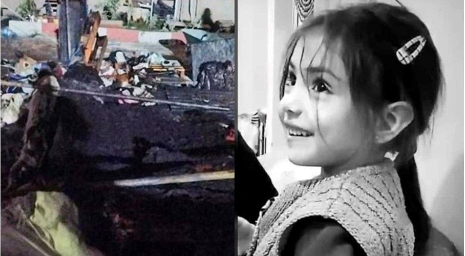 Çadırda yangın faciası; 4 yaşındaki Elif can verdi