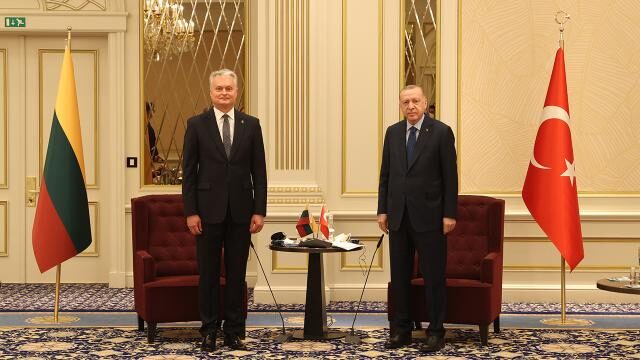 Cumhurbaşkanı Erdoğan, Litvanya Cumhurbaşkanı ile görüşecek