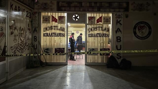 Elazığ’da kıraathaneye silahlı saldırı