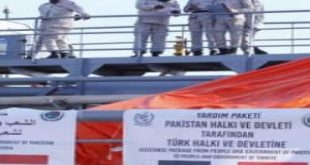 Pakistan'ın deprem yardımları 670 tona ulaştı