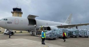 Japonya'nın Türkiye'ye ilk yardım uçuşu tamamlandı