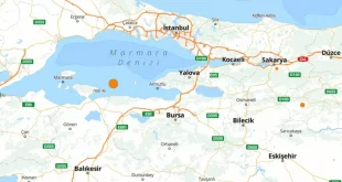 Marmara Denizi'nde deprem!