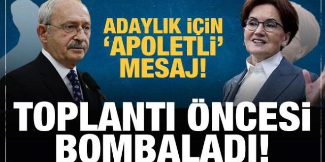 Akşener'den Kılıçdaroğlu'na adaylık göndermesi
