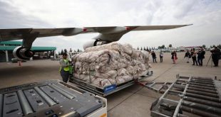 Pakistan'ın çadır yüklü ikinci uçağı Adana'ya indi