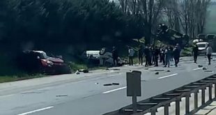 TEM Otoyolu'nda zincirleme kaza! Ölü ve çok sayıda yaralılar var!