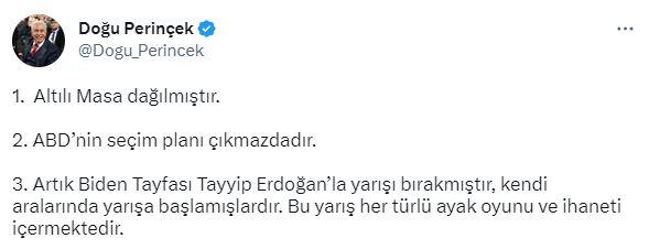 Perinçek: Altılı masa dağıldı, ABD'nin seçim planı çıkmazdadır Perinçek: Altılı masa dağıldı, ABD'nin seçim planı çıkmazdadır