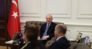 Soylu, Emniyet Genel Müdürü ve polisleri kabul etti