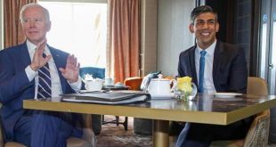 İngiltere Başbakanı Sunak ile Joe Biden bir araya geldi