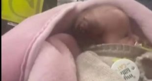 Kavga eden çift bebeği yere attı