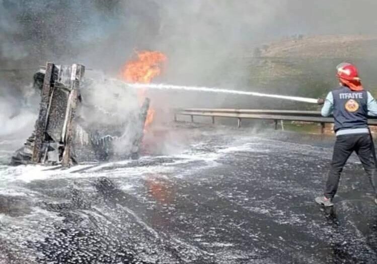 Şırnak tanker kazası: 2 ölü!