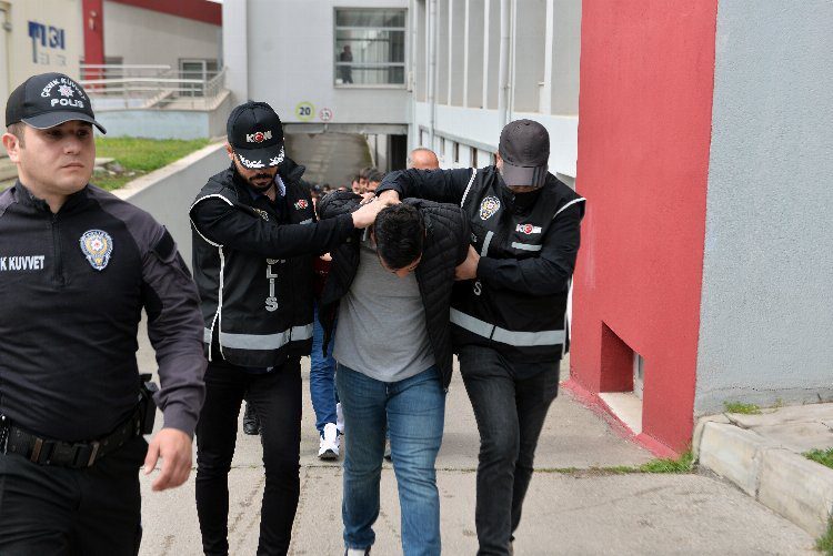 “Sarılar” suç örgütüne operasyon: 59 tutuklama