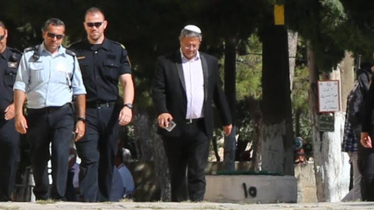 Aşırı sağcı İsrailli Bakan Ben-Gvir Harem-i Şerif’e baskın yaptı: Kudüs’ün sahibiyiz!
