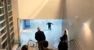 Başkentte şiddetli sağanak nedeniyle metroyu su bastı