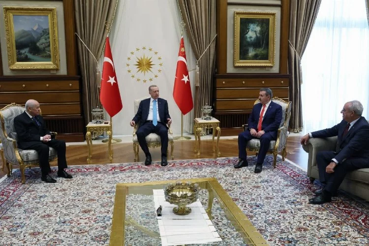 Beştepe’de seçim değerlendirme toplantısı!