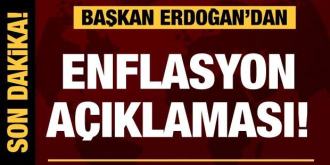 Erdoğan: Enflasyonu tek haneye indireceğiz