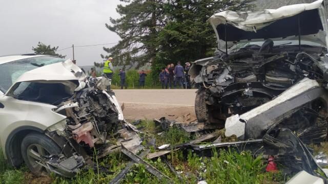 Isparta’da trafik kazası!