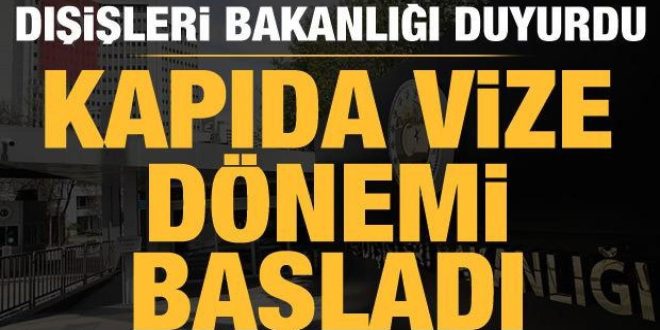 Mısır'la yeni dönem; 'kapıda vize' uygulaması başladı