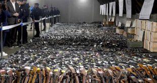 Sırbistan'da binlerce ruhsatsız silah yetkililere teslim edildi!