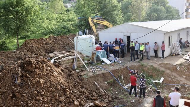 Trabzon’da iş kazası! Feci şekilde can verdi