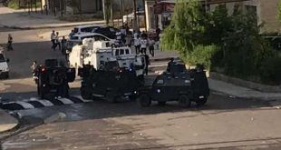 Mardin'de Yeşil Sol'cular miting sonrası polise saldırdı