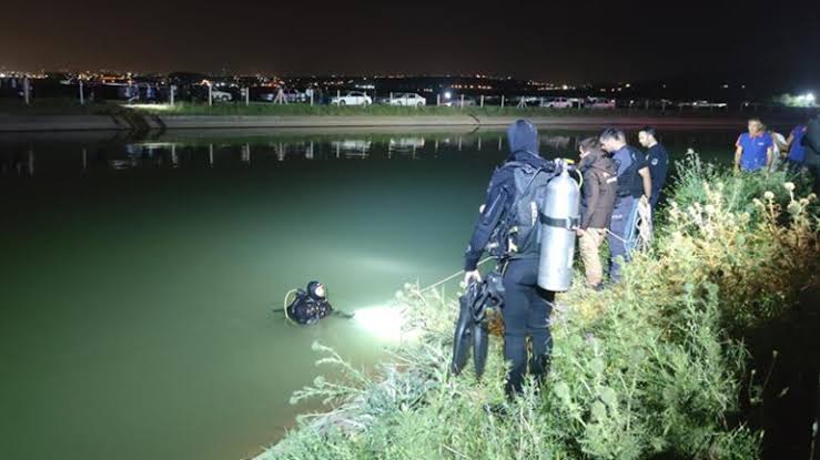 Yoldan çıkan otomobil sulama kanalına uçtu: 4 ölü, 2 kayıp