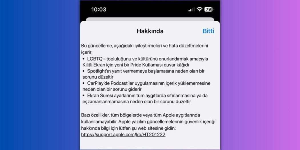 Apple’dan LGBT dayatmalı güncelleme!