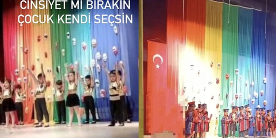 İstanbul’da anaokulu çocuklarına LGBT dayatması!
